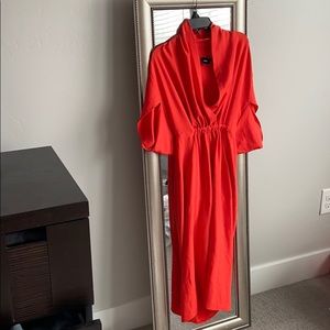 ASOS Red Orange Dress